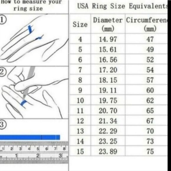 New Vibrant Gold Cherry Charm Ring with White Flowers Sz 7, 8, 9, 10 - Picture 7 of 8